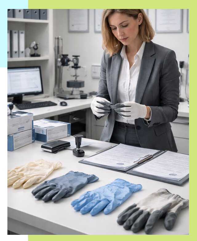 Сертификация перчаток в Краснодаре от 8771 р. | Алешин-Ксд