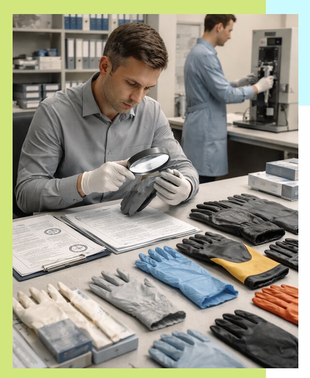 Сертификация перчаток и средств защиты продукции в Краснодаре