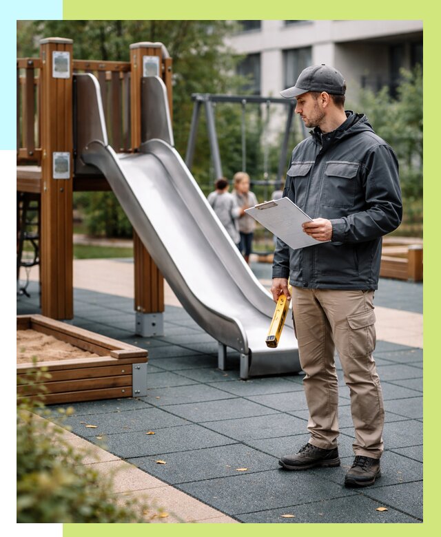 Сертификация детских площадок в Краснодаре от 25798 р. | Алешин-Ксд