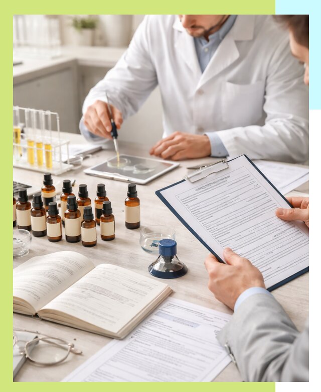 Сертификация эфирных масел и документация качества в Краснодаре