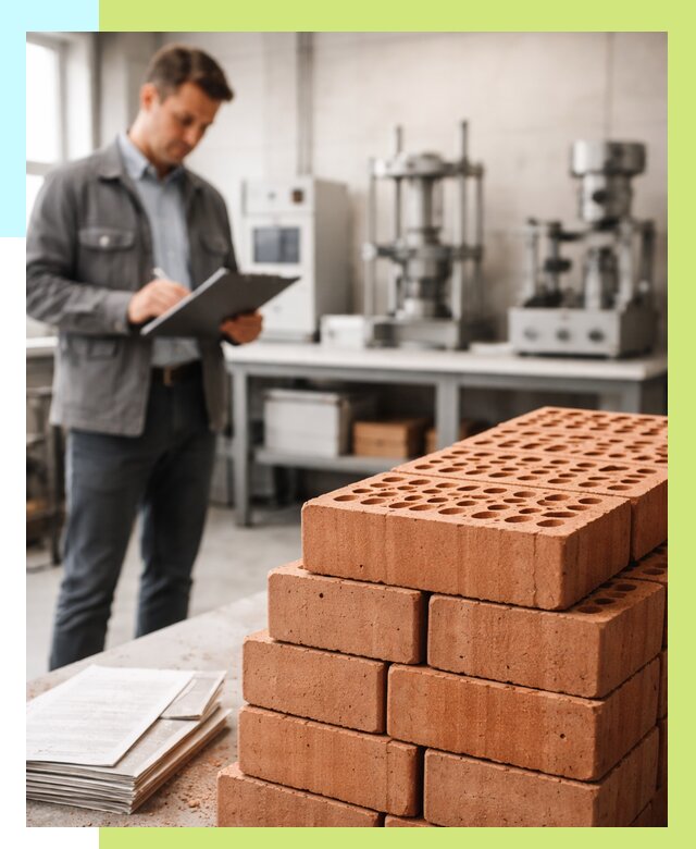 Сертификация кирпича в Краснодаре от 15479 р. | Алешин-Ксд под ключ