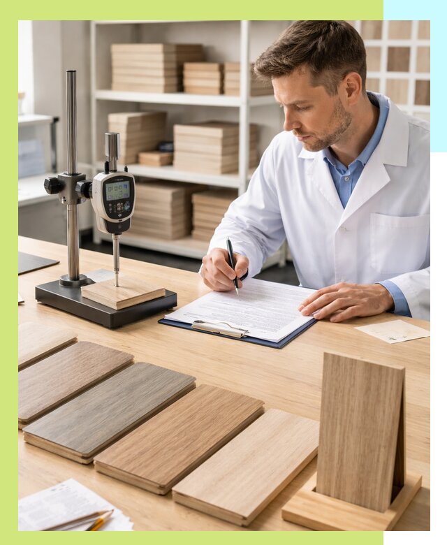 Сертификация ламината с испытаниями и оформлением документов в Краснодаре