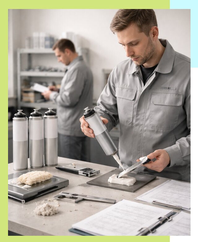 Сертификация монтажной пены и соответствие стандартам в Краснодаре