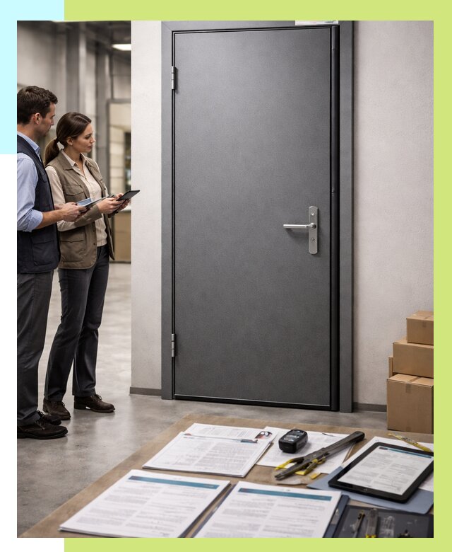 Сертификация противопожарных дверей в Краснодаре от 9287 р. | Алешин-Ксд