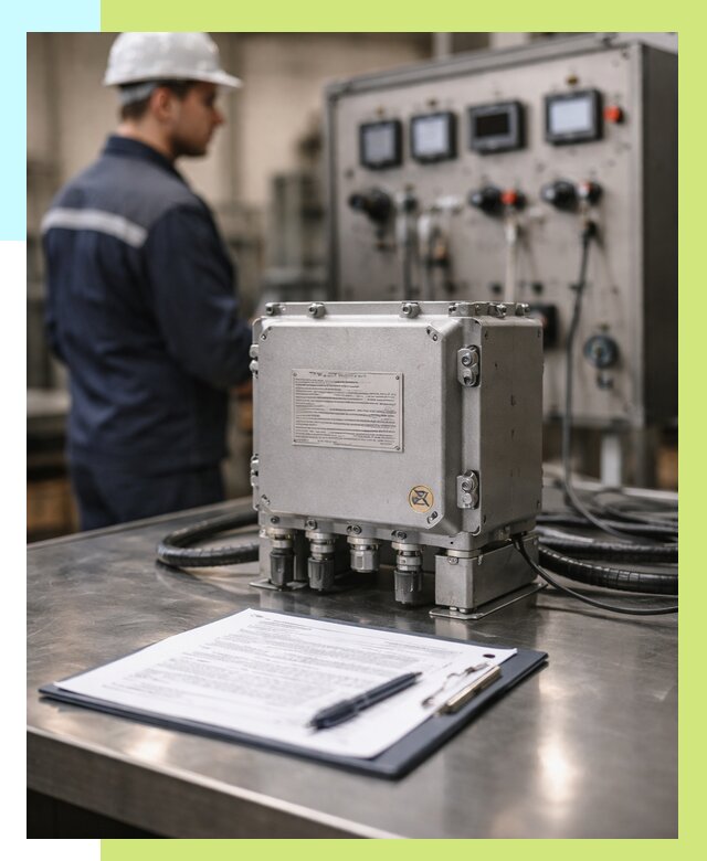 Сертификация взрывозащищенного оборудования в Краснодаре от 36117 р. | Алешин-Ксд