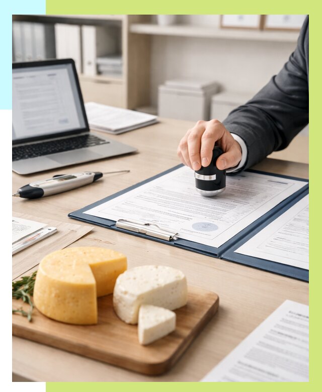 Сертификация сыров в Краснодаре от 15479 р | Сертификат на сыр Алешин-Ксд