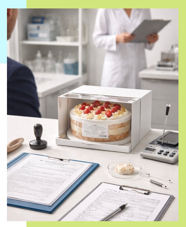 Сертификация тортов в Краснодаре от 9287 р. заказать | Алешин-Ксд