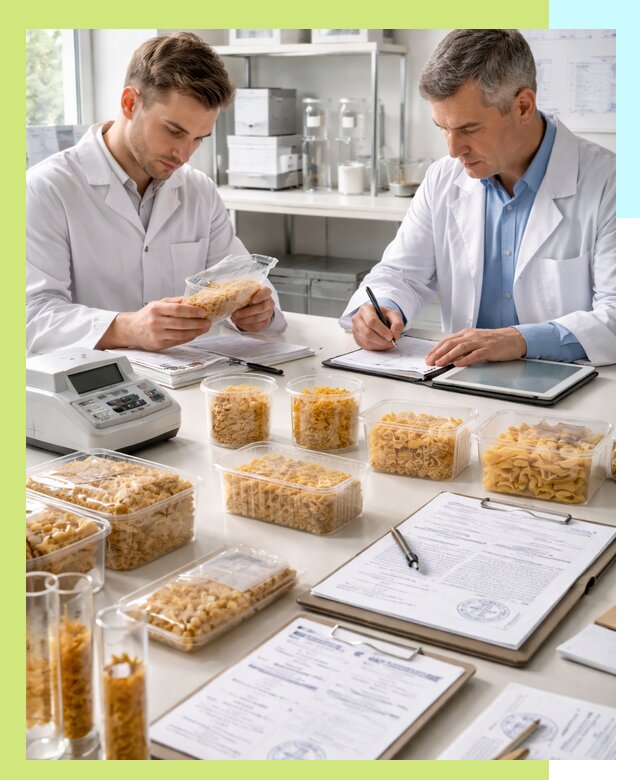 Сертификация макаронных изделий и технологической документации в Краснодаре