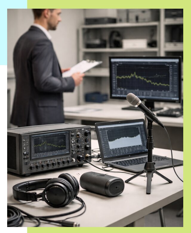 Сертификация аудиотехники в Краснодаре от 15479 р., Алешин-Ксд