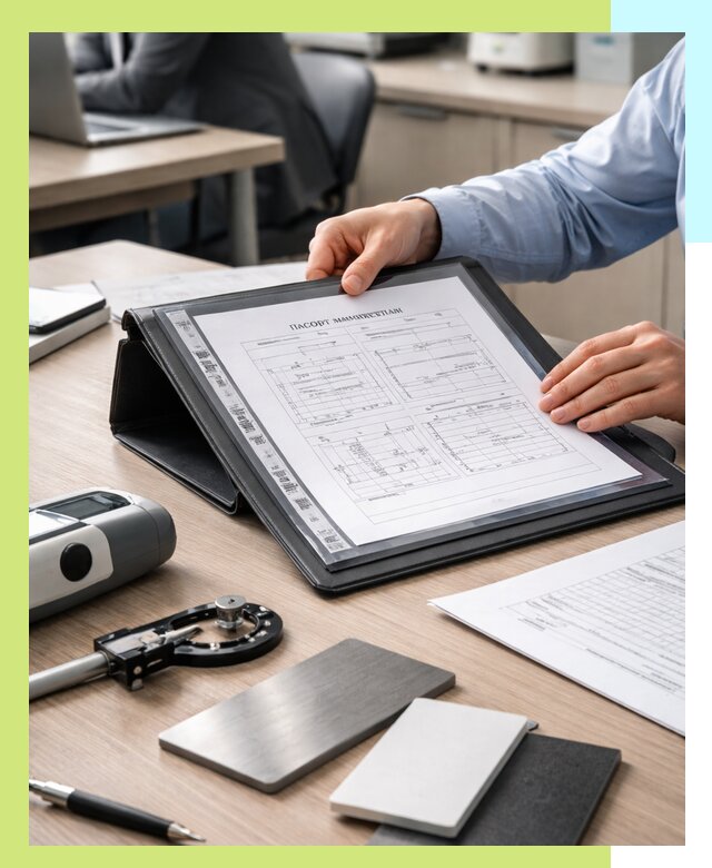 Оформление паспорта материала для продукции в Краснодаре