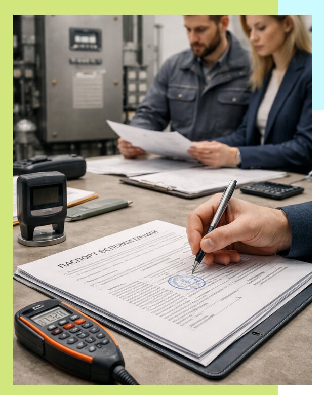 Оформление паспорта эксплуатации оборудования в Краснодаре