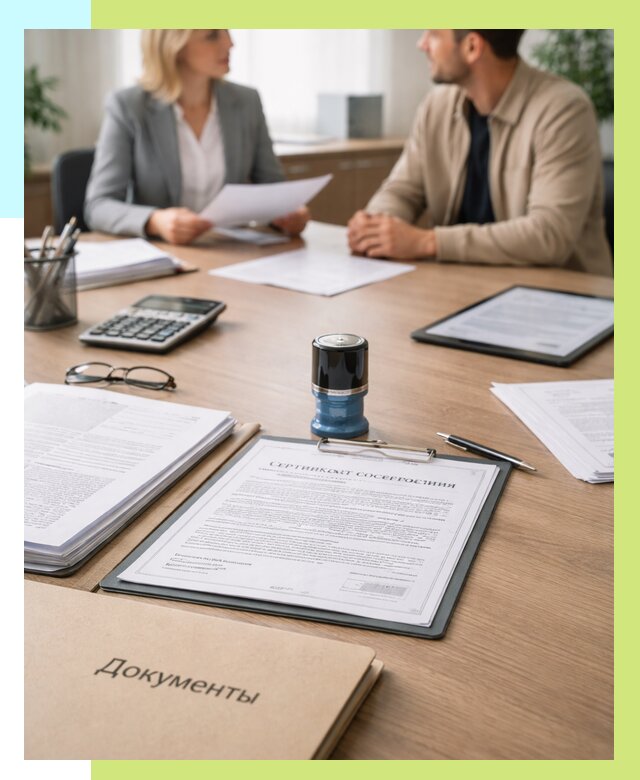 Сертификат соответствия на продукцию в Краснодаре от 15479 р.|Алешин-Ксд