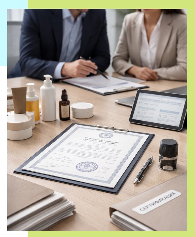 Сертификат на товар в Краснодаре от 7739 р. быстро | Алешин-Ксд