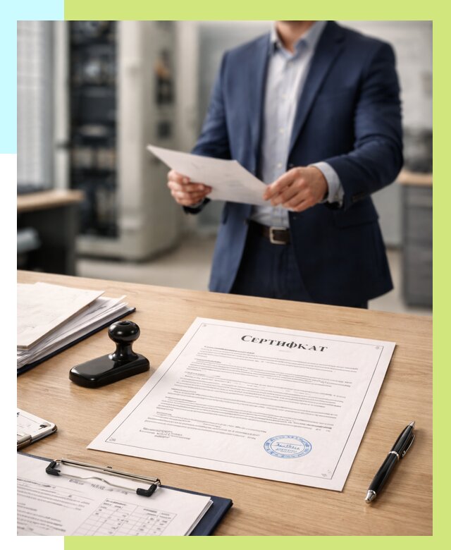 Сертификат на оборудование в Краснодаре от 15479 р. | Алешин-Ксд