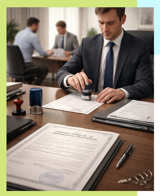 Оформление свидетельства о государственной регистрации в Краснодаре