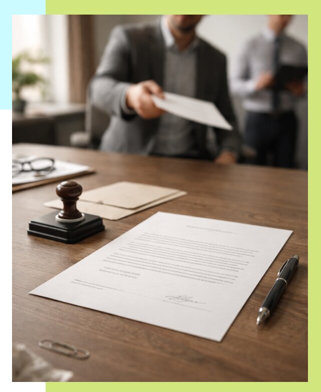 Отказное письмо по сертификации в Краснодаре от 3612 р. | Алешин-Ксд