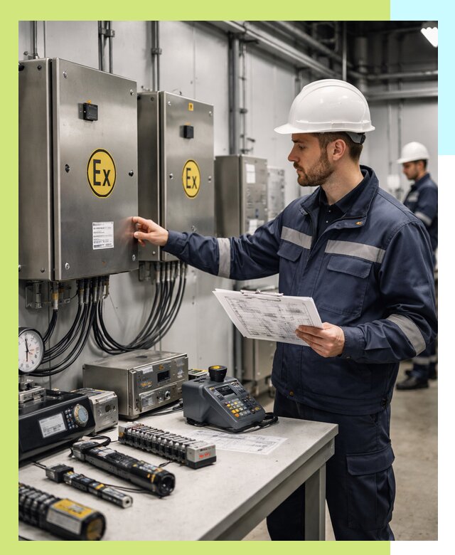 Сертификат взрывозащиты промышленного оборудования в Краснодаре