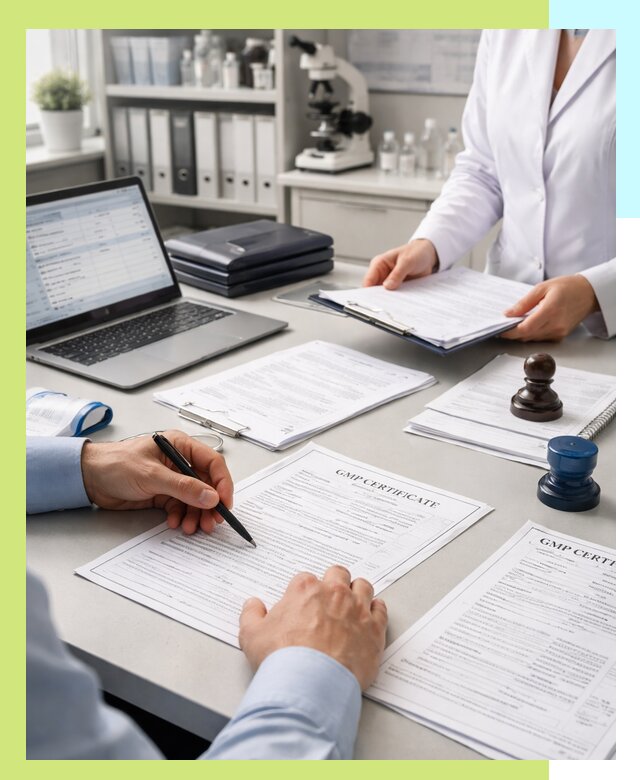 Оформление сертификата GMP в Краснодаре для фармпроизводства