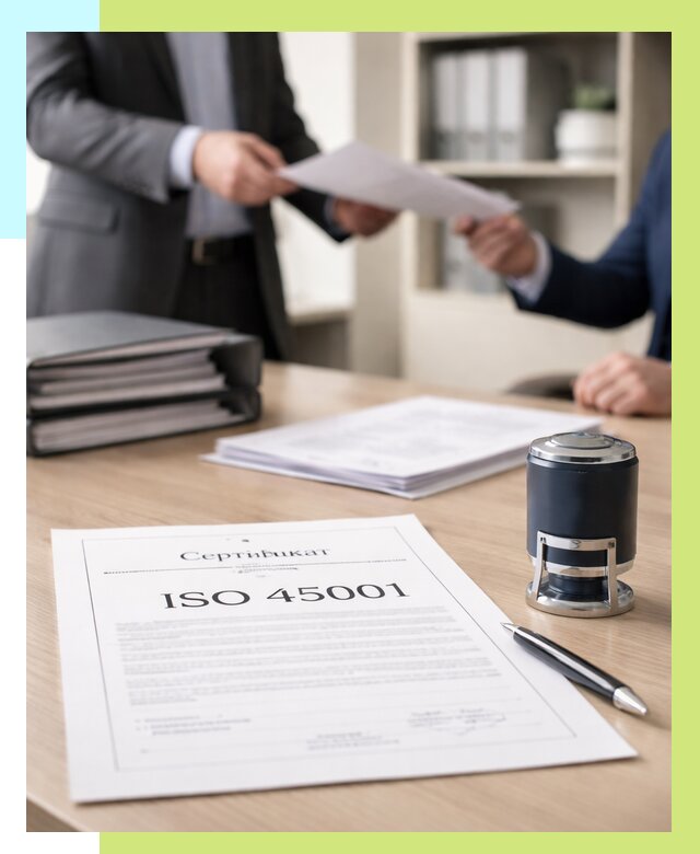 Сертификат ISO 45001 в Краснодаре под ключ от 46436 р. | Алешин-Ксд