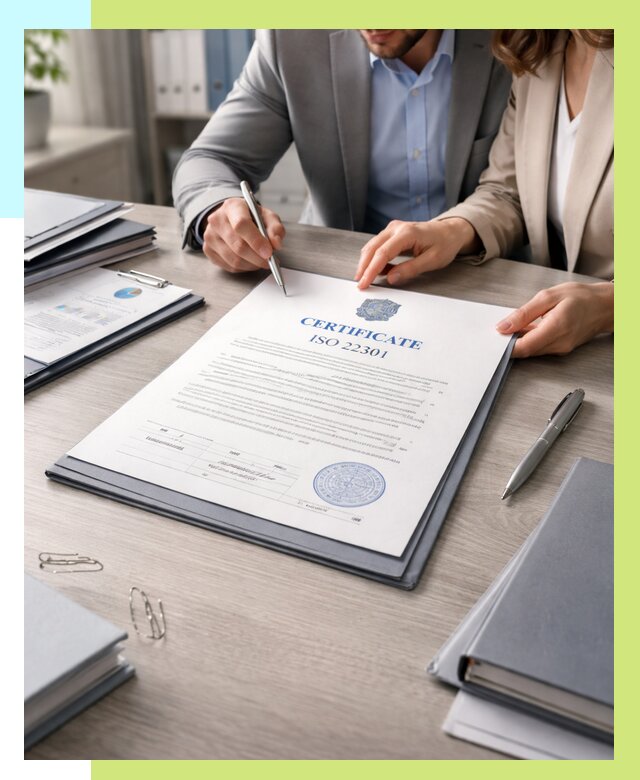 Сертификат ISO 22301 в Краснодаре от 46436 р. | Алешин-Ксд срочно