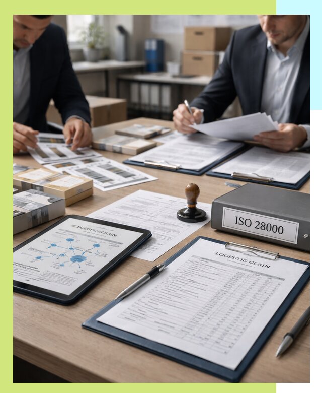 Получение сертификата ISO 28000 по безопасности цепи поставок в Краснодаре