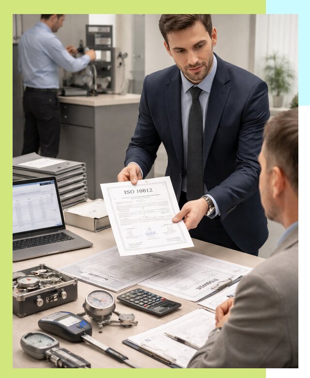 Выдача сертификата ISO 10012 по требованиям метрологии в Краснодаре